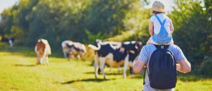 campsite on or near a farm