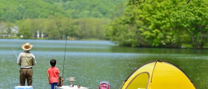 campsite fishing