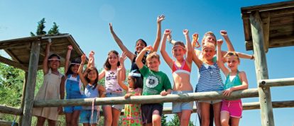 Enfants a Camping Ludo, Rhône-Alpes