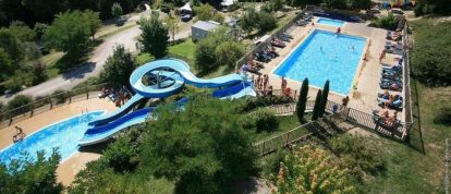 Parc aquatique, Camping le Couriou, Drome, Rhône-Alpes