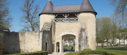 Château de Vic sur Seille. Moselle, Grand Est