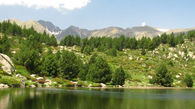 Pyrenees Orientales lake