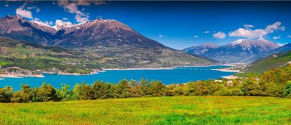 Serre-Poncon Lac, Alpes, France