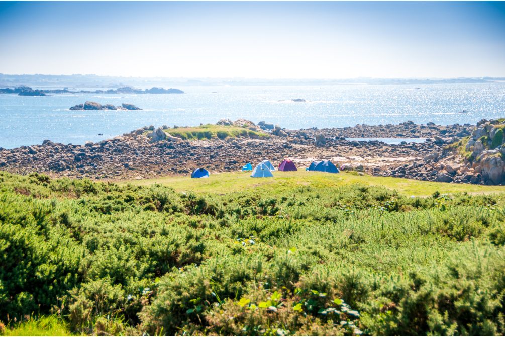 camping trip in france