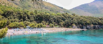 Macarro Plage, Maratea, Basilicata, Italie - Campings en Basilicate