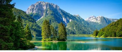 Lac du Predil, Frioul-Vénétie Julienne, Italie - Campings en Frioul-Vénétie Julienne