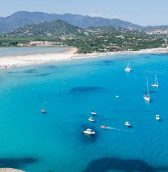 Spiaggia di Porto Giunco, Villasimius, Sardegna, Italia - Campeggi in Sardegna