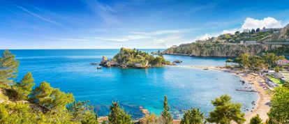 Isola Belle, Taormina, Sicily, Italy - Campsites in Sicily
