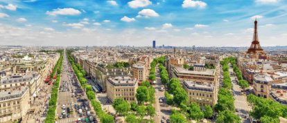 Parigi e la Torre Eiffel, Île-de-France, Francia - Campeggi in Île-de-France