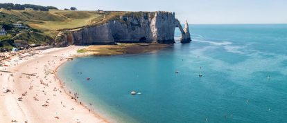 Etretat, Seine-Maritime, Normandie, Frankreich - Campingplätze in der Haute Normandie
