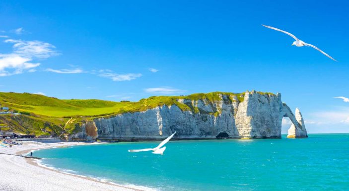 Etretat, Pays de Caux, Seine Maritime, Normandie, France - Campings en Normandie