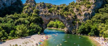 Vallon Pont d'Arc, Ardèche, Auvergne Rhône-Alpes, France - Campsites in Ardèche