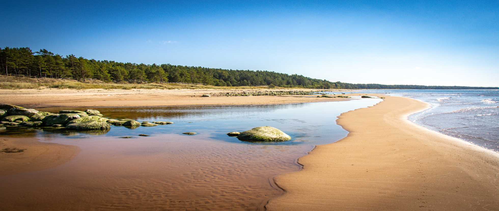 Kurmrags, Golfo di Rigas, Mar Baltico, Lettonia - Campeggi in Lettonia