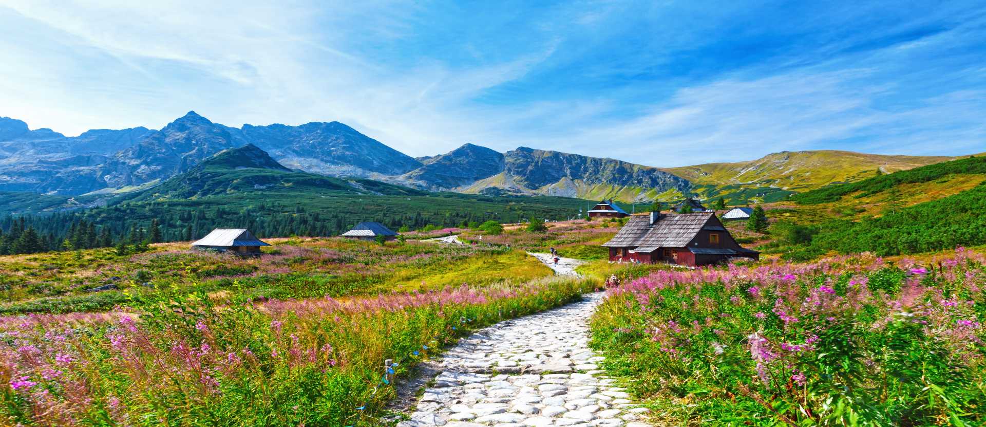 Valle di Gasienicowa, montagne Tatry, Polonia - Campeggi in Polonia