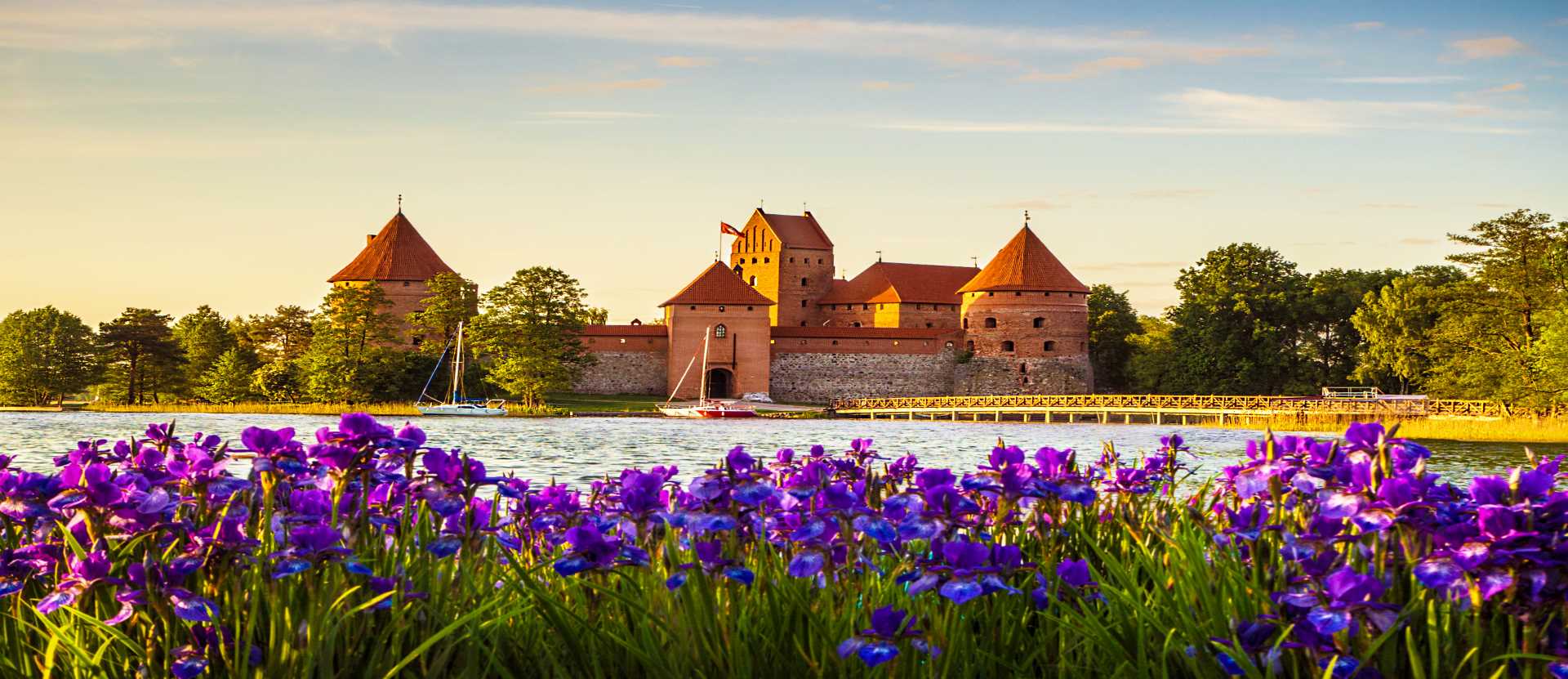 Inselburg Trakai, Galvė-See, Trakai, Litauen - Campingplätze in Litauen