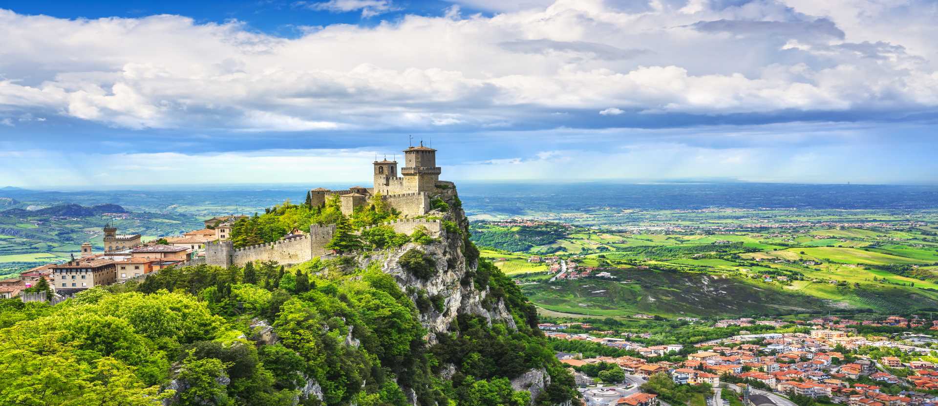 Guaita-Turm, Romagna, San Marino - Campingplätze in San Marino