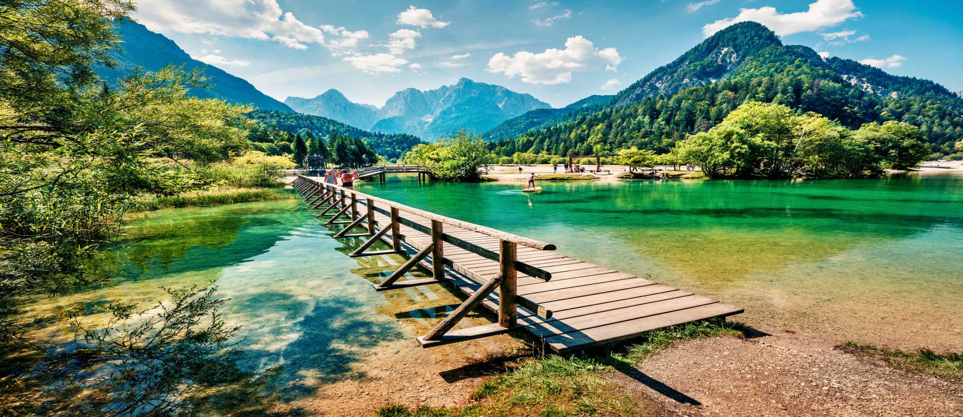 Lake Jasna, Julian Alps, Triglav National Park, Gozd Martuljek, Slovenia - Campsites in Slovenia