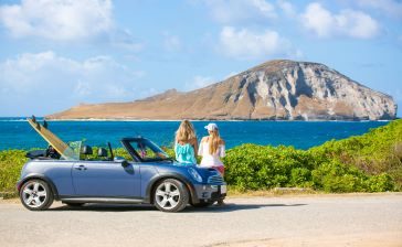 Rental car on holiday - car hire with Campsited