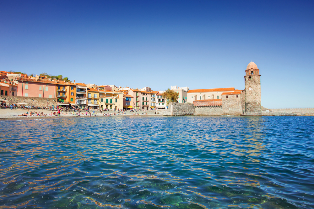 vue de Collioure en Languedoc