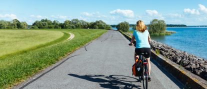 Balade à vélo près du lac du Der, campings dans la Marne