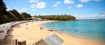 Plage des Dames, Île de Noirmoutier, Vendée, Pays de la Loire, Frankrijk - Campings in Pays-de-la-Loire