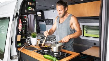 cooking in a xampervan food ideas