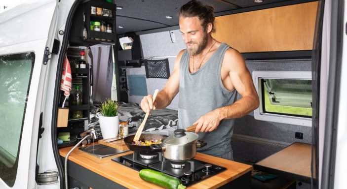 cooking in a xampervan food ideas