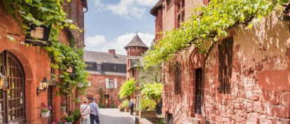 Das Dorf Collonges-la-Rouge besuchen - Campingplätze in Corrèze