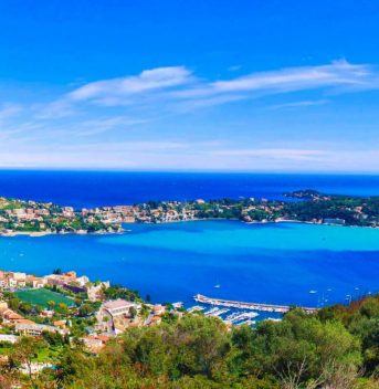 Rade de Villefranche-sur-Mer, Cap Ferrat - Campings en Alpes-Maritimes