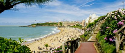 Grand Plage, Biarritz, Pyrénées-Atlantiques, Nouvelle Aquitaine, France - Campings à Biarritz