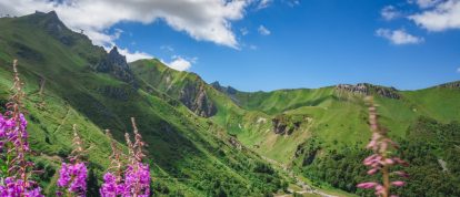 Blick auf den Puy de Sancy, Zentralmassiv, Auvergne - Campingplätze in Clermont-Ferrand
