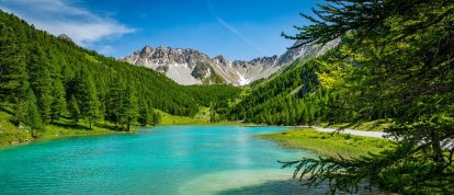 Le lac d'Orceyrette dans les Hautes Alpes - Campings à Gap