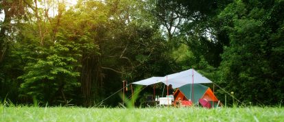 Camping in a meadow - campsites in Saint-Étienne