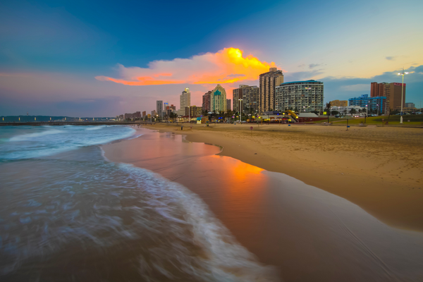 South Africa - Durban at sunset