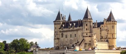 Château de Saumur dans la vallée de la Loire - Campings dans le Maine-et-Loire