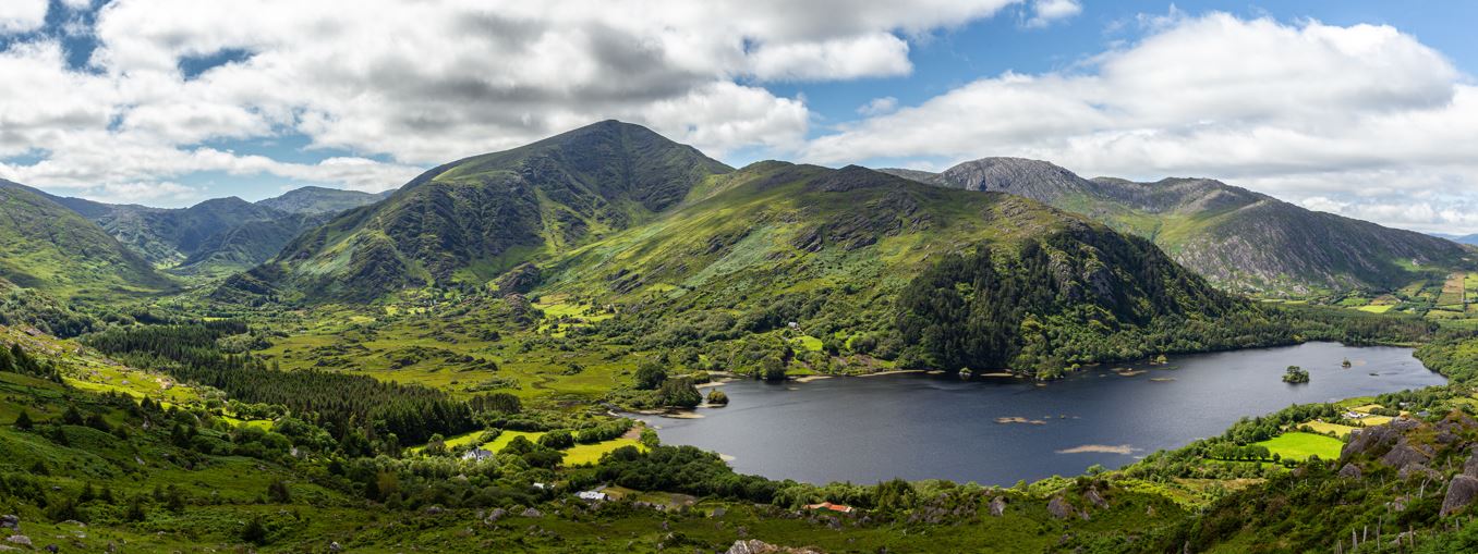 Lago Glenmore, Península de Beara, Condado de Kerry, Irlanda - Campings en Irlanda