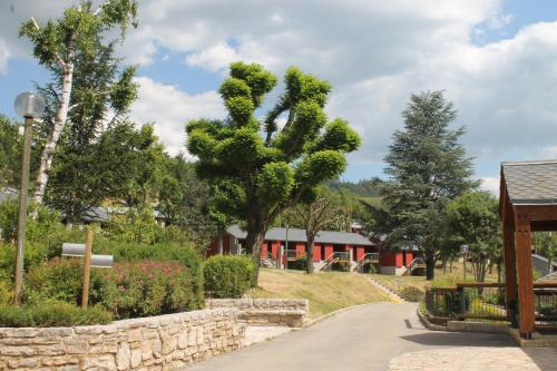 Campsite in Meyrueis, South France