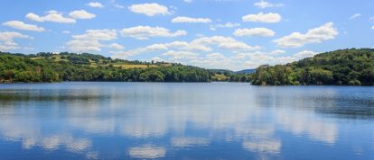Lac du Crescent, Chastellux sur Cure, Parque Natural Regional de Morvan, Yonne, Francia - Campings en Yonne