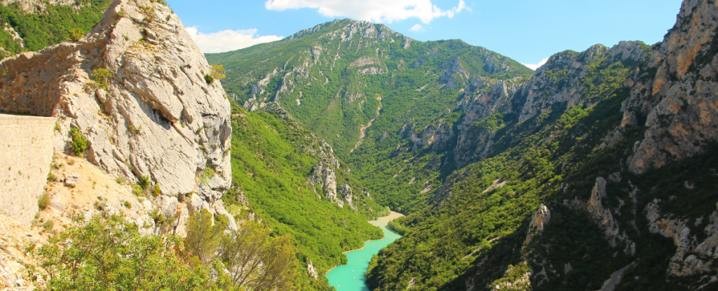 Verdon Gorge, Nice. Europe's largest natural canyon