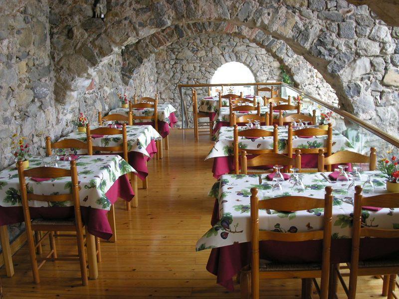 Dining room, Camping La Soleia d'Oix campsite 