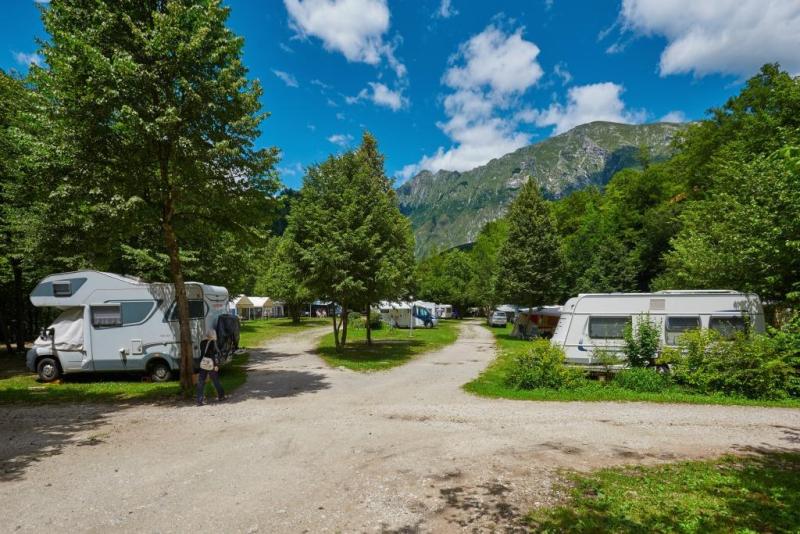 Kamp Koren in Soča Valley, Slovenia