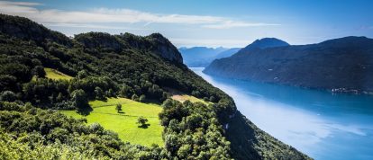 Zomeruitzicht op Lac du Bourget - Campings in Lac du Bourget