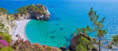 Crozon Peninsula, south of Morgat, Finistère, Brittany - Campsites in Crozon