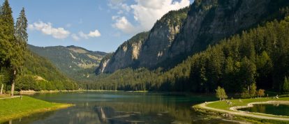 Mountain Lake near Thonon - Campsites in Thonon-les-Bains